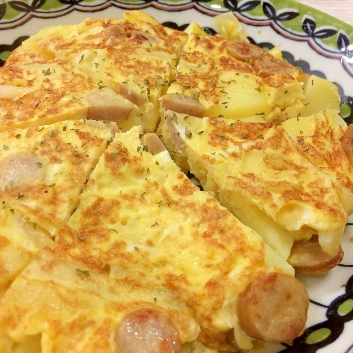 焼き方にコツ★失敗しない!スパニッシュオムレツ
